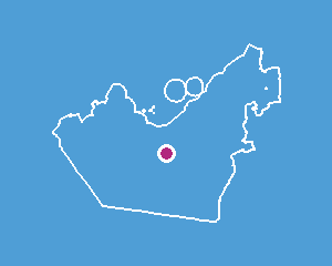 Carte United Arab Emirates (Émirats arabes unis)